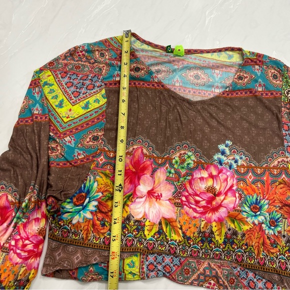 Rio Women’s Floral Top Size P - Picture 6 of 6